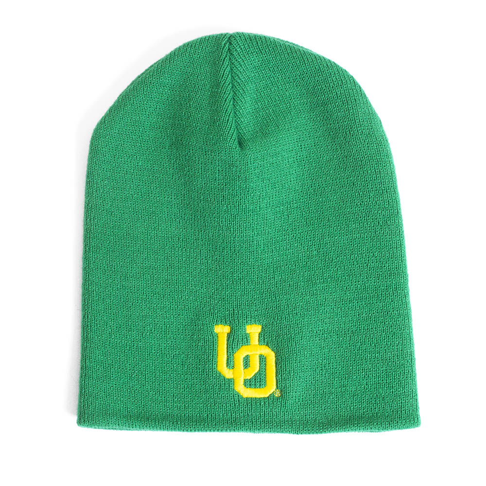 Interlocking UO, Richardson, Green, Beanie, Acrylic, Accessories, Unisex, R15, Hat, 765700